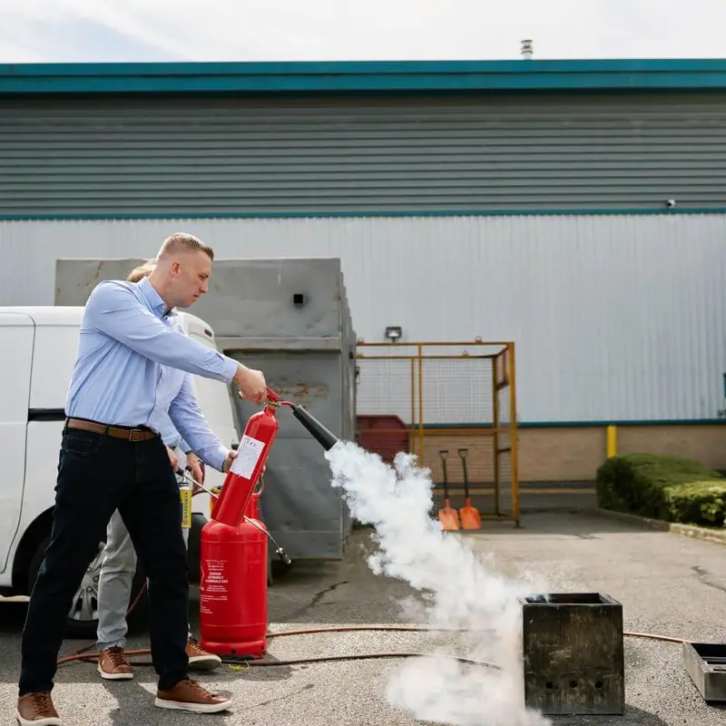 Fire extinguisher training